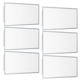 2FTx4FT 72W LED Flat Panel Lights, 9360 LM, Wattage and Color Temperature Adjustable